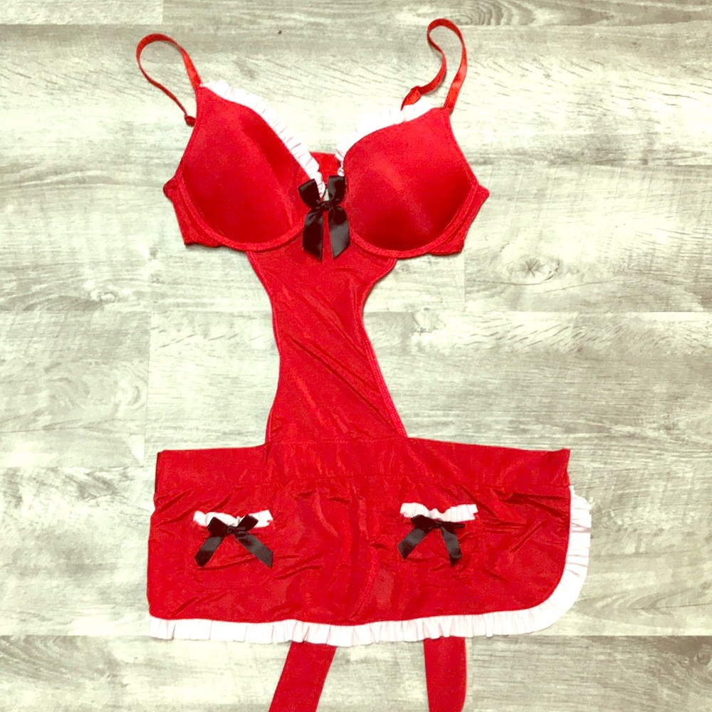 Red Apron Style Lingerie